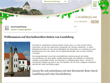 Tablet Screenshot of landsberg-lese.de